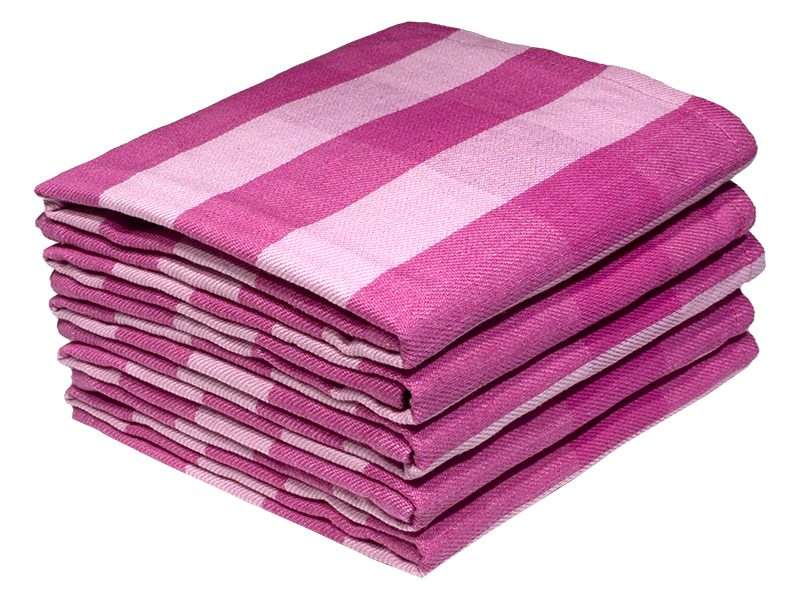 Bunty's Kitchen Towel - Design 2110 - 048x071cms - (05 Pc Pack) - Big Stripes