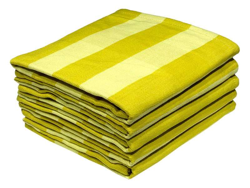 Bunty's Kitchen Towel - Design 2110 - 048x071cms - (05 Pc Pack) - Big Stripes