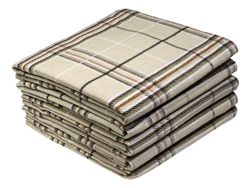 Bunty's Kitchen Towel - Design 2172 - 042x070cms - (05 Pc Pack) - Checks