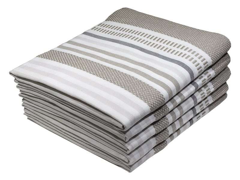 Bunty's Kitchen Towel - Design 2219 - 048x070cms - (05 Pc Pack) - Stripes