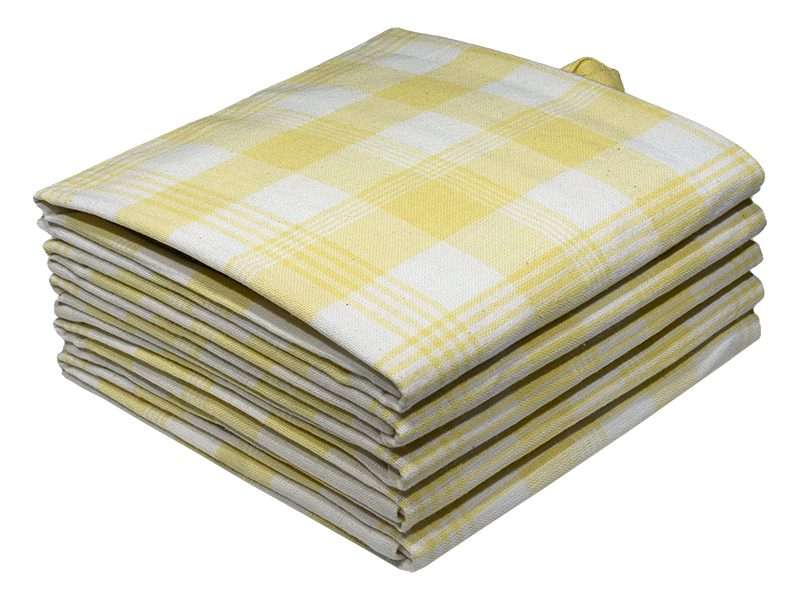 Bunty's Kitchen Towel - Design 2373 - 049x070cms - (05 Pc Pack) - Checks