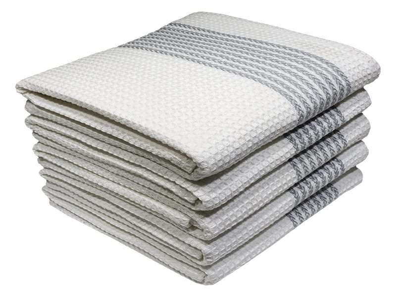 Bunty's Kitchen Towel - Design 2417 - 056x079cms - (05 Pc Pack) - Stripes