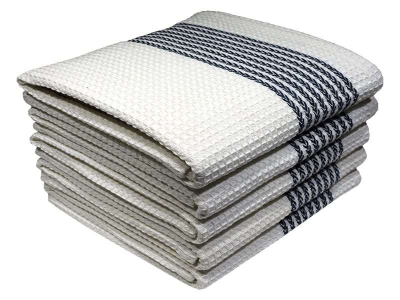 Bunty's Kitchen Towel - Design 2417 - 056x079cms - (05 Pc Pack) - Stripes