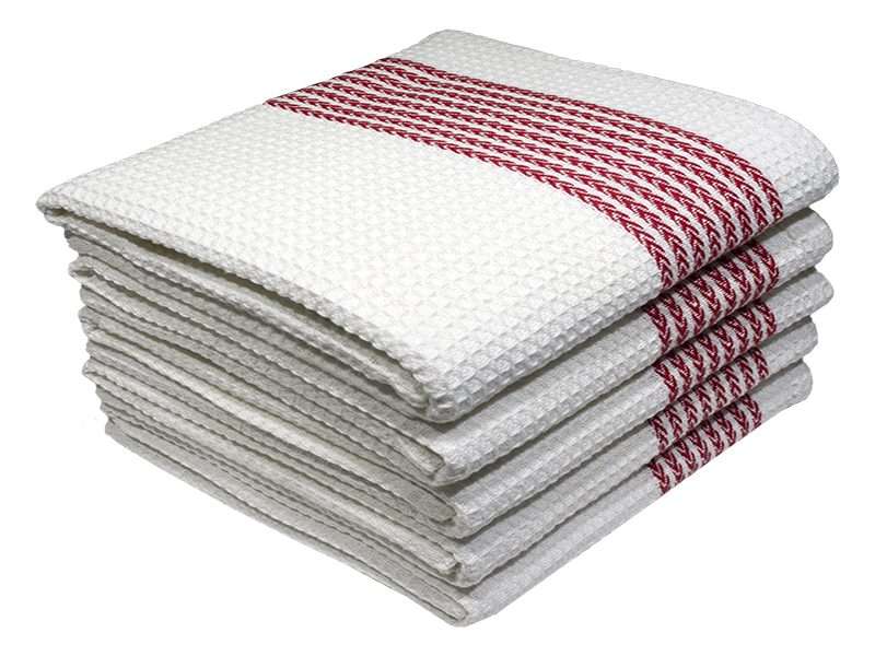 Bunty's Kitchen Towel - Design 2417 - 056x079cms - (05 Pc Pack) - Stripes