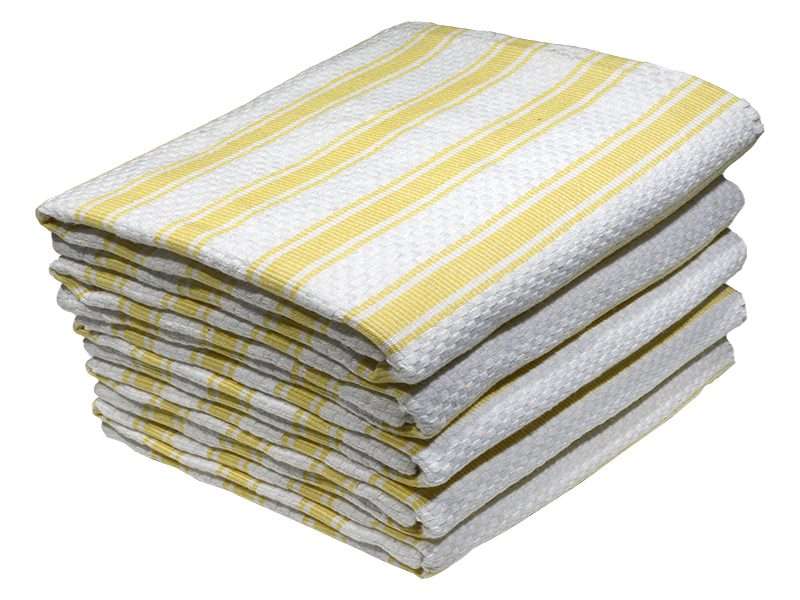 Bunty's Kitchen Towel - Design 2426 - 047x071cms - (05 Pc Pack) - Stripes