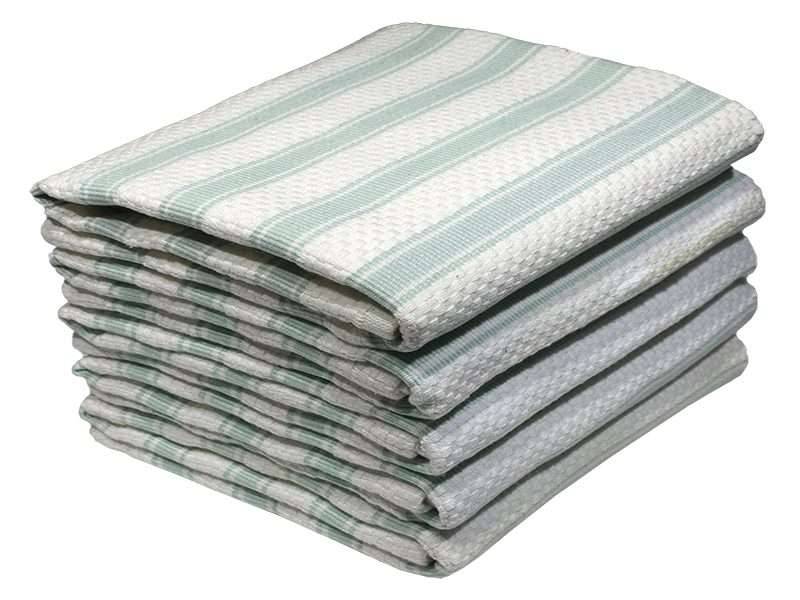 Bunty's Kitchen Towel - Design 2426 - 047x071cms - (05 Pc Pack) - Stripes