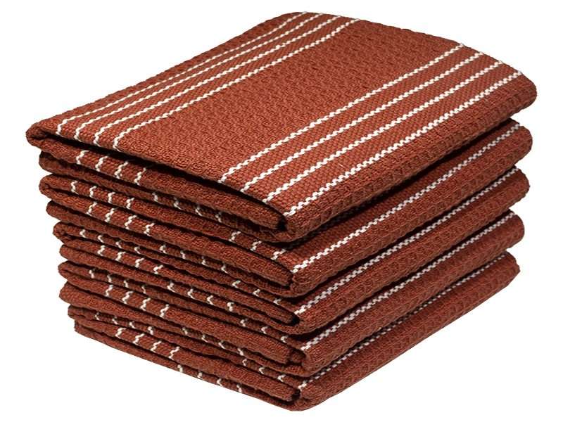 Bunty's Kitchen Towel - Design 2428 - 041x067cms - (05 Pc Pack) - Stripes