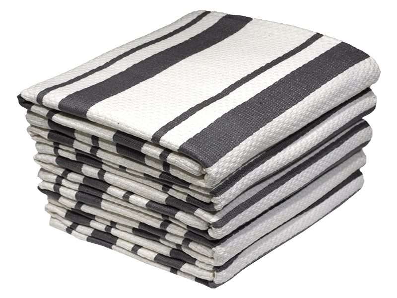 Bunty's Kitchen Towel - Design 2456 - 046x074cms - (05 Pc Pack) - Stripes