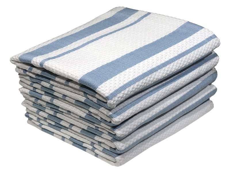 Bunty's Kitchen Towel - Design 2456 - 046x074cms - (05 Pc Pack) - Stripes