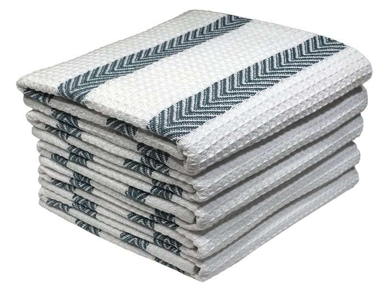 Bunty's Kitchen Towel - Design 2496  - 047x072cms - (05 Pc Pack) - Stripes