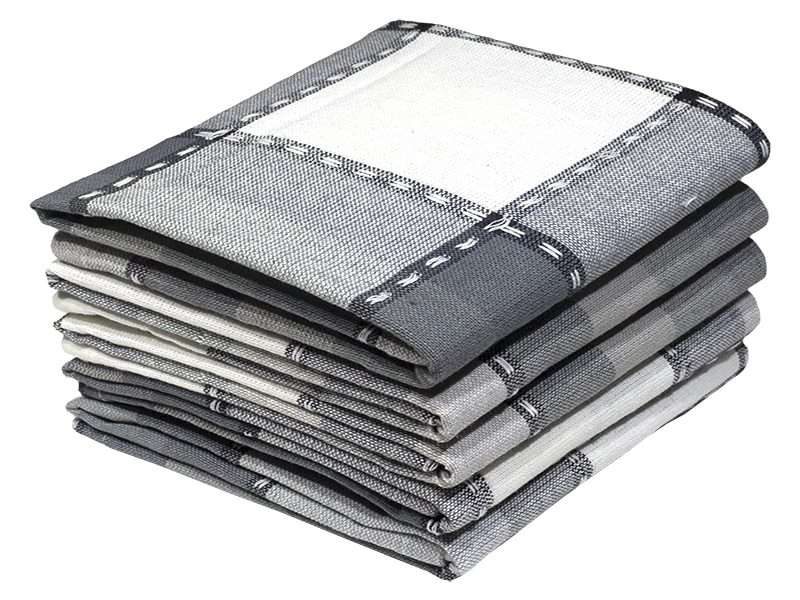 Bunty's Kitchen Towel - Design 2507  - 048x072cms - (05 Pc Pack) - Checks