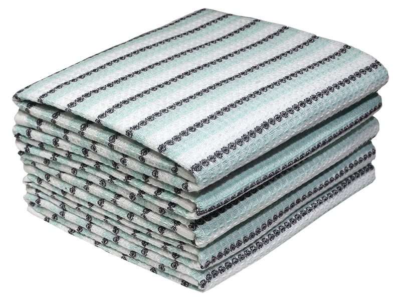 Bunty's Kitchen Towel - Design 2520  - 046x074cms - (05 Pc Pack) - Stripes
