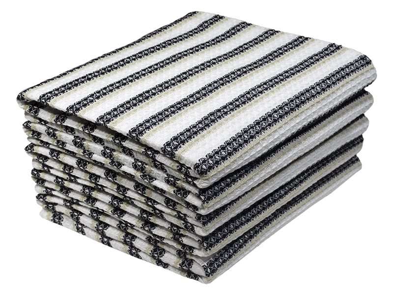 Bunty's Kitchen Towel - Design 2520  - 046x074cms - (05 Pc Pack) - Stripes