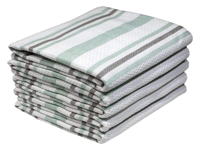 Bunty's Kitchen Towel - Design 2541 - 048x070cms - (05 Pc Pack) - Stripes