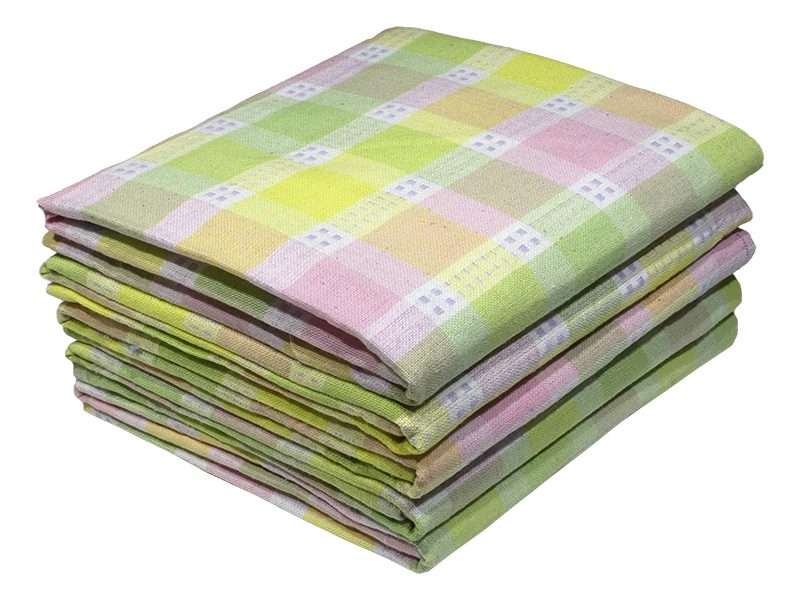 Bunty's Kitchen Towel - Design 2558 - 047x071cms - (05 Pc Pack) - Checks