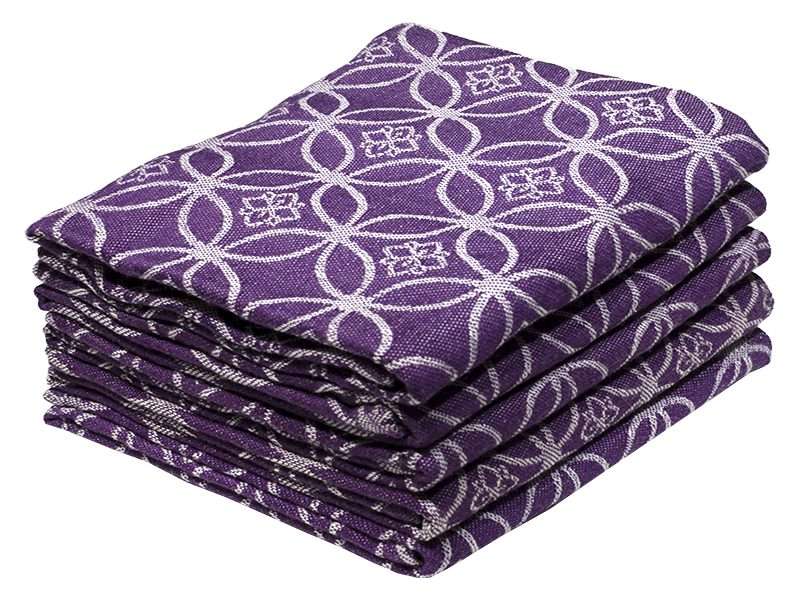 Bunty's Kitchen Towel - Design 2567  - 046x074cms - (05 Pc Pack) - Circular Patterns