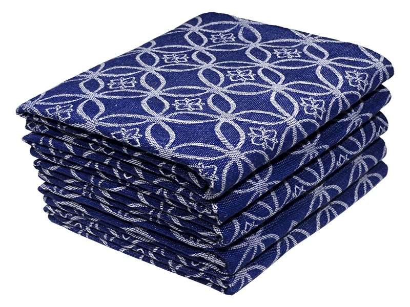 Bunty's Kitchen Towel - Design 2567  - 046x074cms - (05 Pc Pack) - Circular Patterns