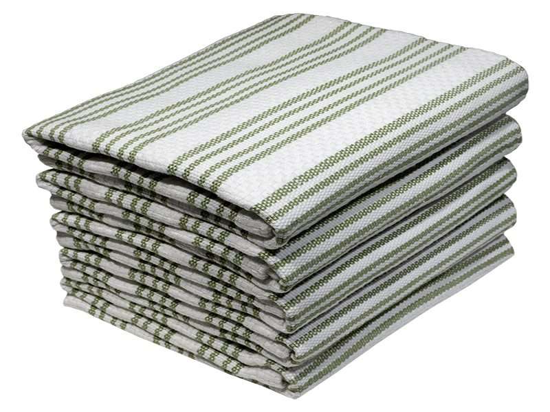 Bunty's Kitchen Towel - Design 2584  - 046x070cms - (05 Pc Pack) - Stripes