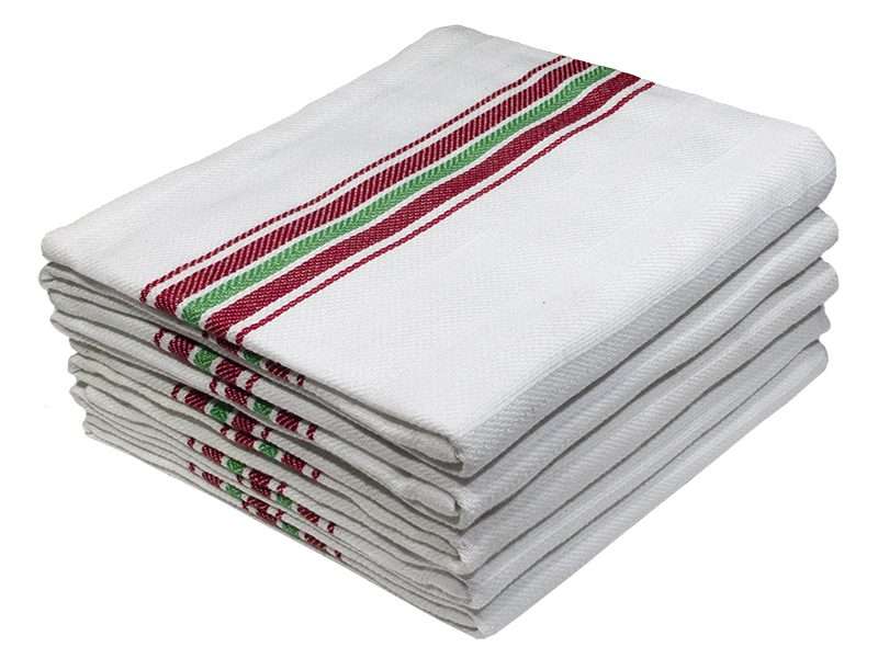 Bunty's Kitchen Towel - Design 2589  - 050x072cms - (05 Pc Pack) - Stripes