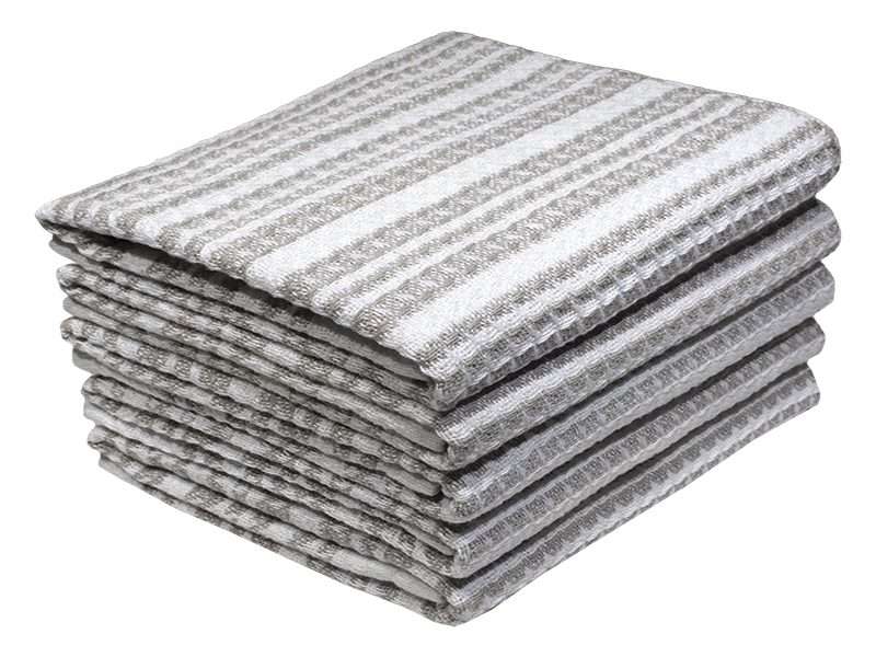 Bunty's Kitchen Towel - Design 2609  - 046x66cms - (05 Pc Pack) - Stripes
