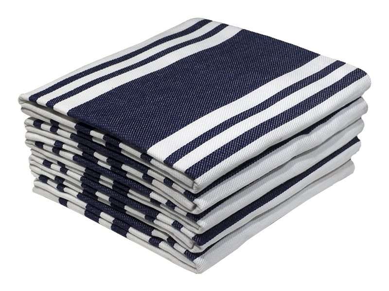 Bunty's Kitchen Towel - Design 2386 - 050x069cms - (05 Pc Pack) - Stripes