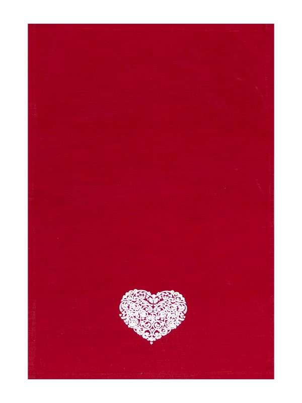 Bunty's Kitchen Towel - Design 2643 - 041x072cms - (05 Pc Pack) - Heart