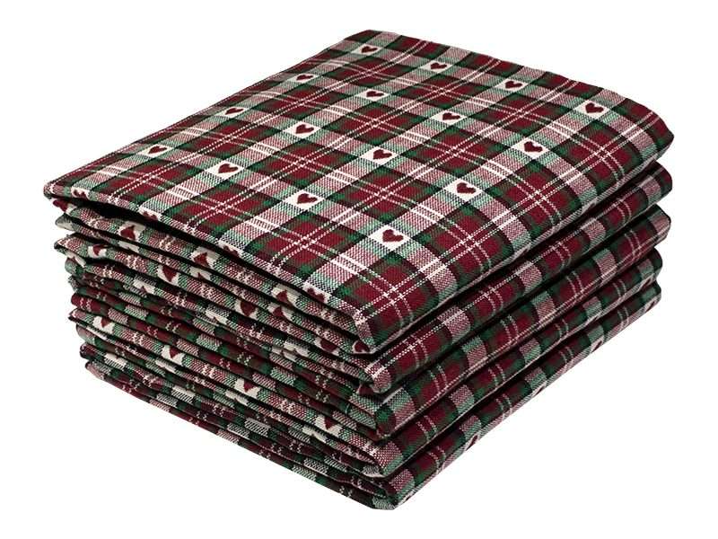 Bunty's Kitchen Towel - Design 2654  - 047x070cms - (05 Pc Pack) - Checks