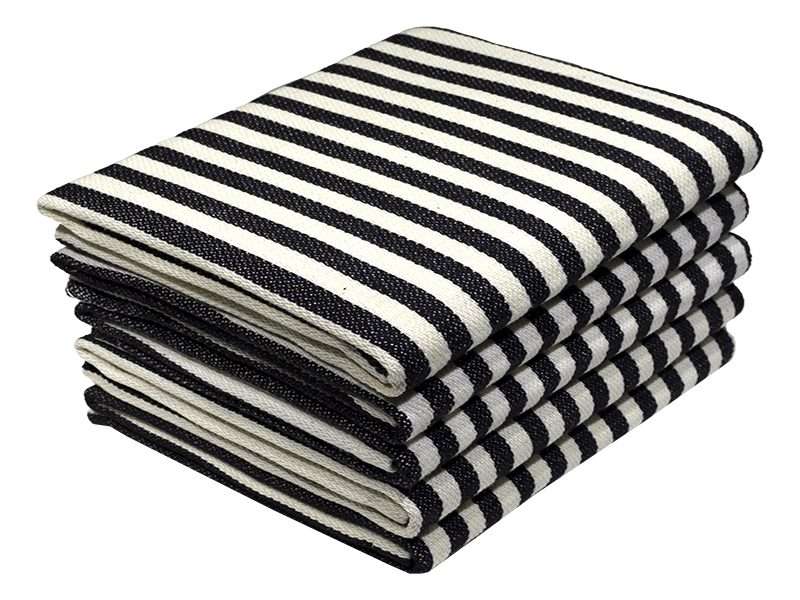 Bunty's Kitchen Towel - Design 2655  - 045x070cms - (05 Pc Pack) - Stripes