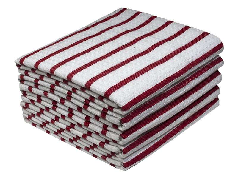Bunty's Kitchen Towel - Design 2661  - 047x070cms - (05 Pc Pack) - Stripes