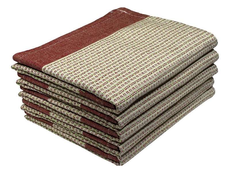 Bunty's Kitchen Towel - Design 2667  - 046x071cms - (05 Pc Pack) - Stripes
