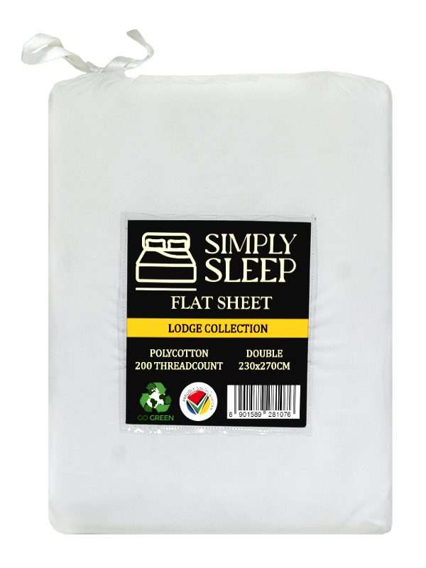 Simply Sleep - Lodge Collection - Flat Sheet