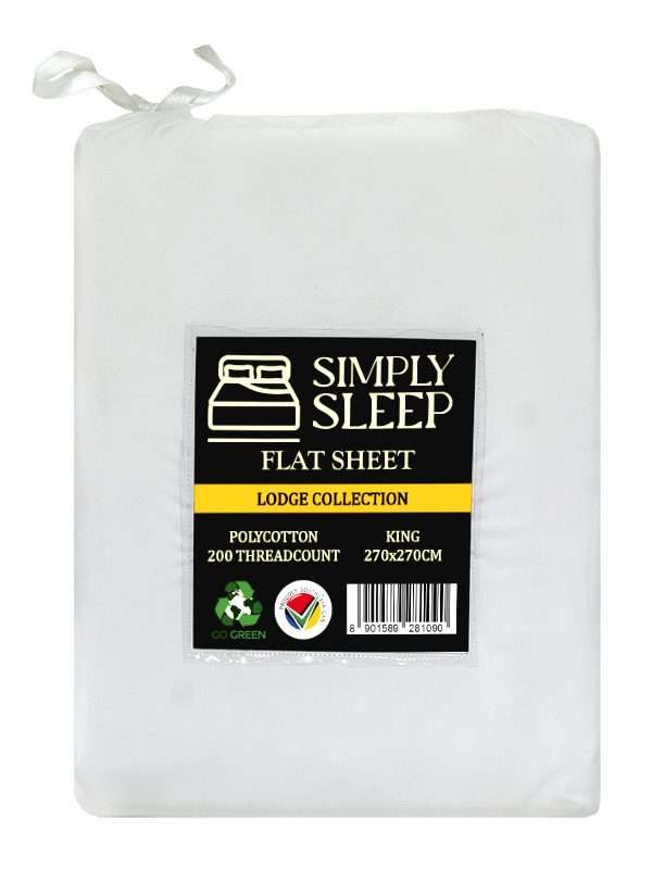 Simply Sleep - Lodge Collection - Flat Sheet