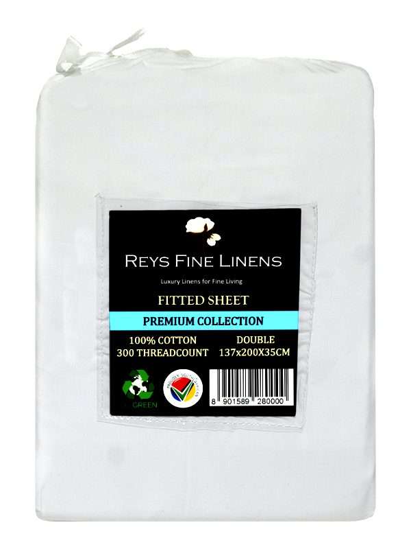 Rey's Fine Linen - Premium Collection - Fitted Sheet
