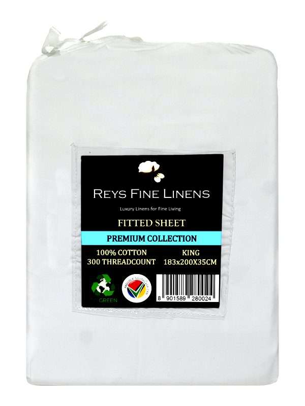 Rey's Fine Linen - Premium Collection - Fitted Sheet