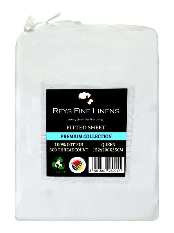 Rey's Fine Linen - Premium Collection - Fitted Sheet