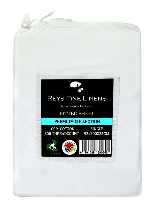 Rey's Fine Linen - Premium Collection - Fitted Sheet