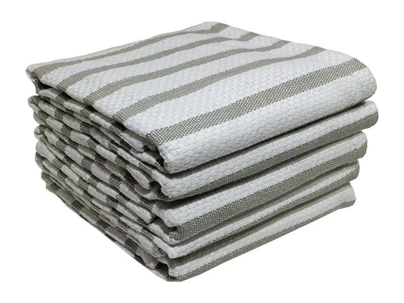 Bunty's Kitchen Towel - Design 2053 - 040x075cms - (05 Pc Pack) - Stripes