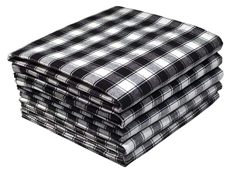 Bunty's Kitchen Towel - Design 2062 - 047x070cms - (05 Pc Pack) - Checks