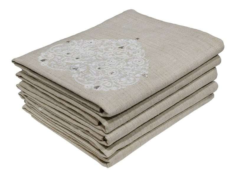 Bunty's Kitchen Towel - Design 2643 - 041x072cms - (05 Pc Pack) - Heart