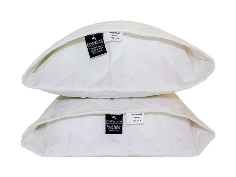 Rey's Fine Linen - Quilted Waterproof Pillow Protector