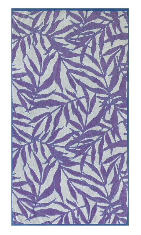 Bunty's Beach Towel 0700 - Design  271 - 093x180cms - 742GMS - Leaves