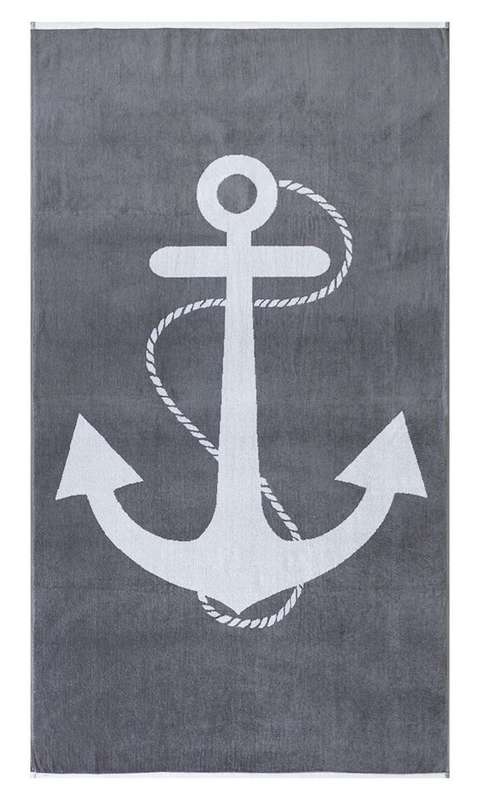 Bunty's Beach Towel 0700 - Design  279 - 095x180cms - 745GMS - Anchor
