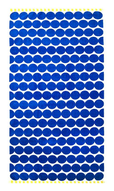 Bunty's Beach Towel 0700 - Design  313 - 094x176cms - 675GMS - Circular Patterns