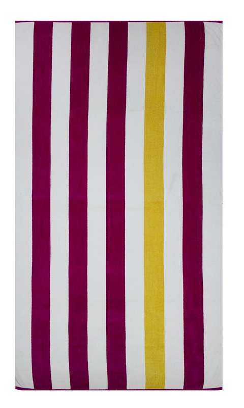 Bunty's Beach Towel 0700 - Design  314 - 093x178cms - 695GMS - Cabana Stripes