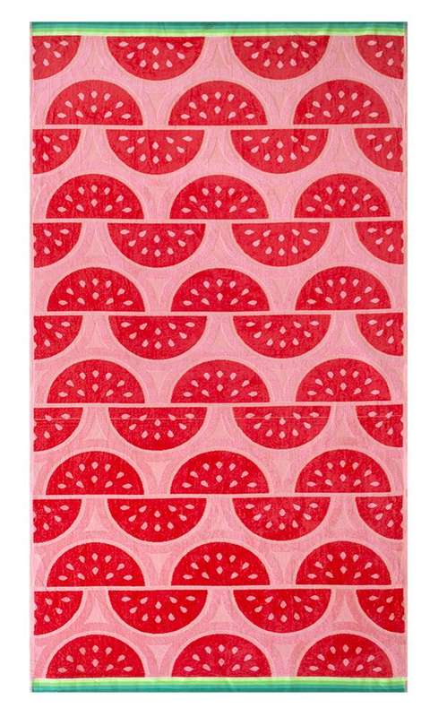 Bunty's Beach Towel 0700 - Design  344 - 094x176cms - 675GMS - Watermelon