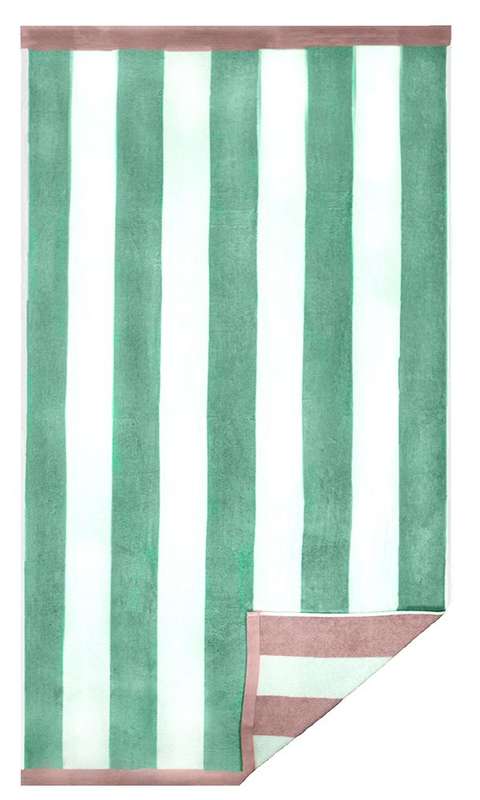 Bunty's Beach Towel 0700 - Design 047 - 090x181cms - 670GMS - Cabana - Reversible