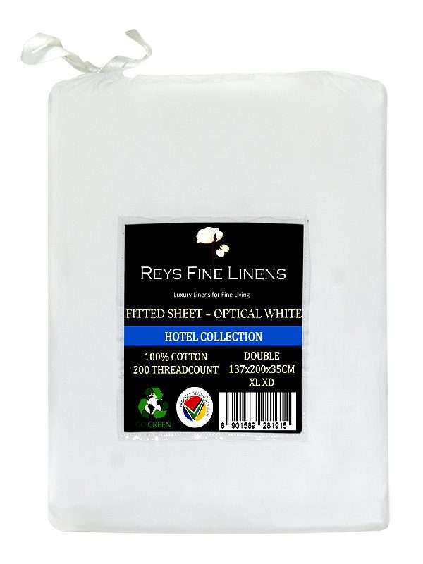 Rey's Fine Linen - Hotel Collection - Fitted Sheet