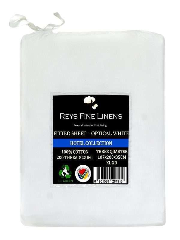 Rey's Fine Linen - Hotel Collection - Fitted Sheet