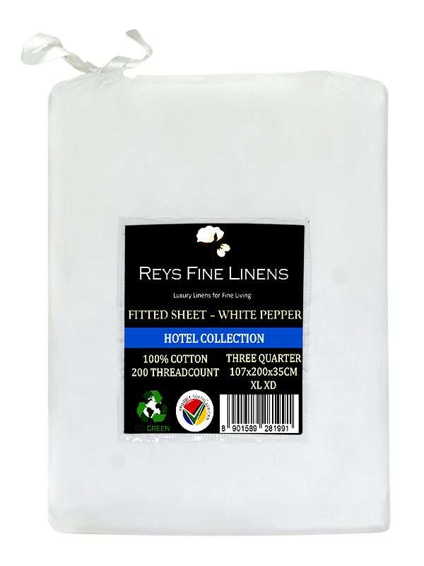 Rey's Fine Linen - Hotel Collection - Fitted Sheet