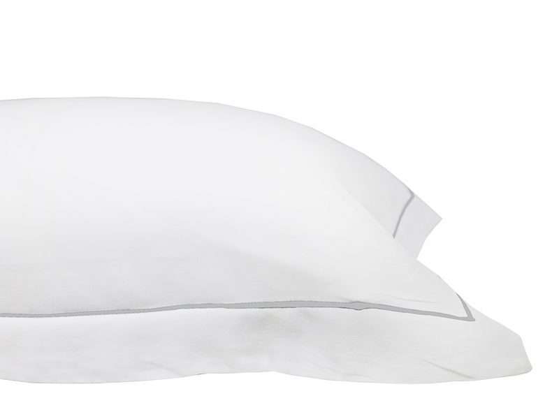 Rey's Fine Linen - Premium Collection - Oxford Wedding Bells Satin Stitch Pillow Cover Set